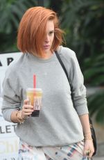 RUMER WILLIS Leaves Alfred Coffee in West Hollywood 01/03/2018