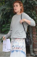 RUMER WILLIS Leaves Alfred Coffee in West Hollywood 01/03/2018