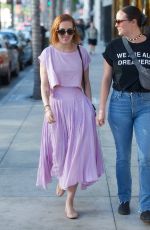 RUMER WILLIS Out and About in Beverly Hills 01/10/2018