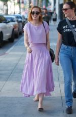 RUMER WILLIS Out and About in Beverly Hills 01/10/2018