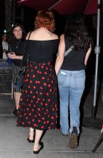 RUMER WILLIS Out for Dinner with a Friend in Beverly Hills 01/12/2018