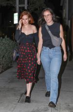 RUMER WILLIS Out for Dinner with a Friend in Beverly Hills 01/12/2018