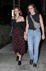 RUMER WILLIS Out for Dinner with a Friend in Beverly Hills 01/12/2018