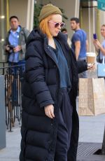 RUMER WILLIS Out for Lunch at Cafe Gratitude in Beverly Hills 01/30/2018