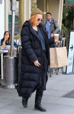 RUMER WILLIS Out for Lunch at Cafe Gratitude in Beverly Hills 01/30/2018