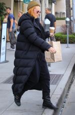RUMER WILLIS Out for Lunch at Cafe Gratitude in Beverly Hills 01/30/2018