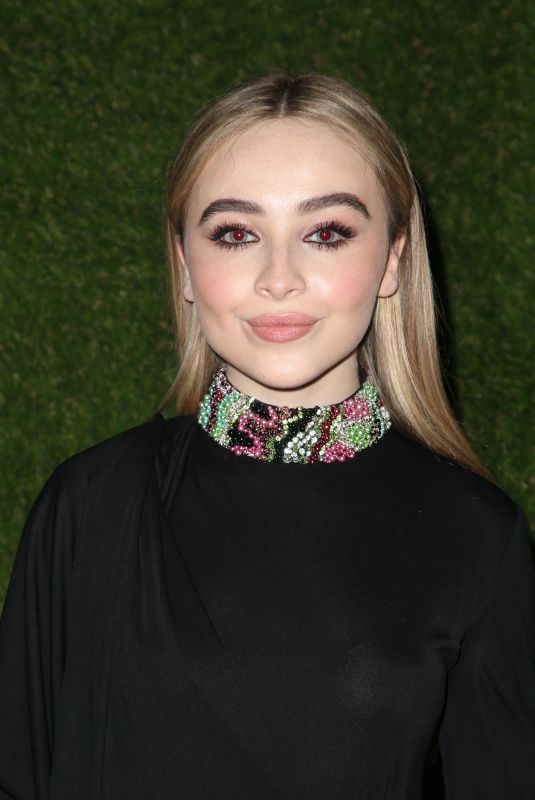 SABRINA CARPENTER at 75th Annual Golden Globe Awards in Beverly Hills 01/07/2018