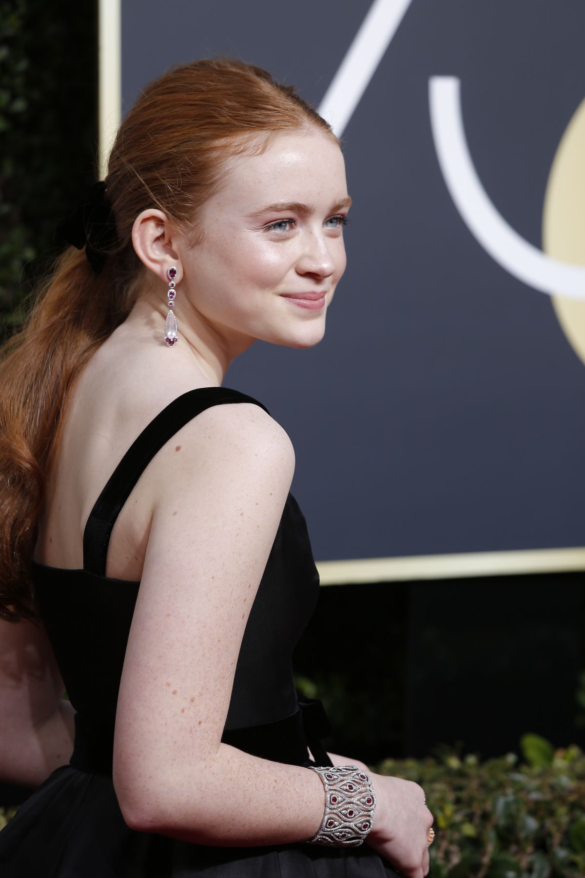 SADIE SINK at 75th Annual Golden Globe Awards in Beverly Hills 01/07 ...