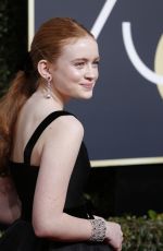 SADIE SINK at 75th Annual Golden Globe Awards in Beverly Hills 01/07/2018