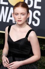 SADIE SINK at 75th Annual Golden Globe Awards in Beverly Hills 01/07/2018