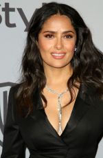 SALMA HAYEK at 75th Annual Golden Globe Awards in Beverly Hills 01/07/2018