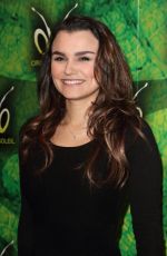 SAMANTHA BARKS at Cirque Du Soleil Ovo Premiere in London 01/10/2018