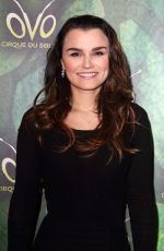 SAMANTHA BARKS at Cirque Du Soleil Ovo Premiere in London 01/10/2018