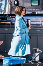 SANDRA BULLOCK and SARAH PAULSON on the Set ofBird Box in Los Angeles 01/13/2018