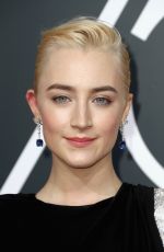 SAOIRSE RONAN at 75th Annual Golden Globe Awards in Beverly Hills 01/07/2018