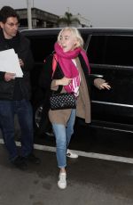 SAOIRSE RONAN at LAX Airport in Los Angeles 01/08/2018
