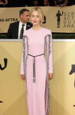 SAOIRSE RONAN at Screen Actors Guild Awards 2018 in Los Angeles 01/21/2018