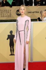 SAOIRSE RONAN at Screen Actors Guild Awards 2018 in Los Angeles 01/21/2018