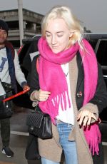 SAOIRSE RONAN Out in Los Angeles 01/08/2018