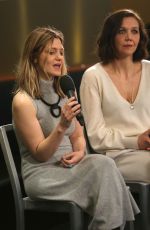 SARA COLANGELO and MAGGIE GYLLENHAAL at Deadline Studio at Sundance Fil Festival 01/19/2018