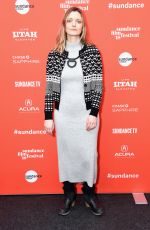 SARA COLANGELO at Un Traductor Premiere at 2018 Sundance Film Festival in Park City 01/19/2018
