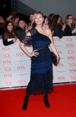 SARA COX at National Television Awards in London 01/23/2018