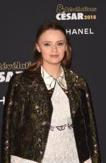 SARA FORESTIER at Cesar Revelations 2018 at Le Petit Palais in Paris 01/15/2018