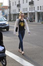 SARA FOSTER Out Shopping in Beverly Hills 01/02/2018