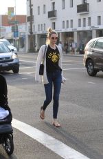 SARA FOSTER Out Shopping in Beverly Hills 01/02/2018