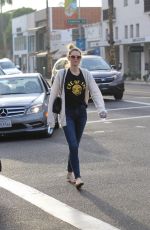 SARA FOSTER Out Shopping in Beverly Hills 01/02/2018