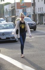 SARA FOSTER Out Shopping in Beverly Hills 01/02/2018