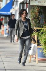 SARA GILBERT Out and About in Los Angeles 01/02/2018