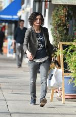 SARA GILBERT Out and About in Los Angeles 01/02/2018