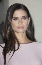 SARA SAMPAIO at Giorgio Armani Prive Show at 2018 Haute Couture Fashion Week in Paris 01/23/2018