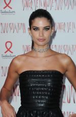 SARA SAMPAIO at Sidaction Gala Dinner in Paris 01/25/2018
