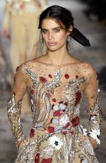 SARA SAMPAIO at Zuhair Murad Spring/Summer 2018 Show at Haute Couture Fashion Week in Paris 01/24/2018