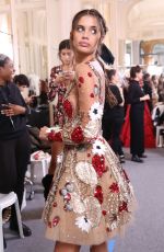 SARA SAMPAIO on the Backstage of Zuhair Murad Show Paris Fashion Week 01/24/2018