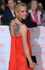 SARAH HARDING at National Television Awards in London 01/23/2018