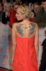 SARAH HARDING at National Television Awards in London 01/23/2018
