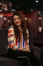 SARAH HYLAND at Jimmy Kimmel Live! in Los Angeles 01/23/2018
