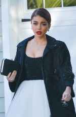 SARAH HYLAND Jeading to 23rd Critics Choice Awards in Los Angeles 01/11/2018