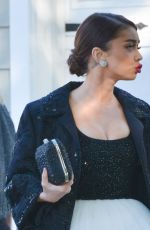 SARAH HYLAND Jeading to 23rd Critics Choice Awards in Los Angeles 01/11/2018