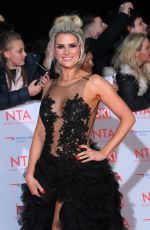 SARAH JAYNE DUNN at National Television Awards in London 01/23/2018