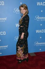 SARAH MINNICH at Waco World Premiere in New York 01/22/2018