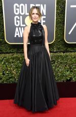 SARAH PAULSON at 75th Annual Golden Globe Awards in Beverly Hills 01/07/2018