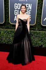 SARAH PAULSON at 75th Annual Golden Globe Awards in Beverly Hills 01/07/2018
