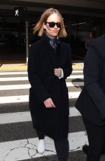 SARAH PAULSON at Los Angeles International Airport 01/02/2018