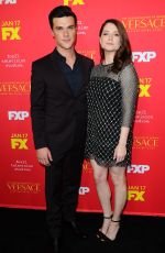 SARAH ROBERTS at The Assassination of Gianni Versace: American Crime Story Premiere in Hollywood 01/08/2018