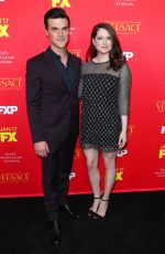 SARAH ROBERTS at The Assassination of Gianni Versace: American Crime Story Premiere in Hollywood 01/08/2018