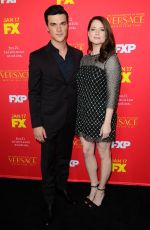 SARAH ROBERTS at The Assassination of Gianni Versace: American Crime Story Premiere in Hollywood 01/08/2018